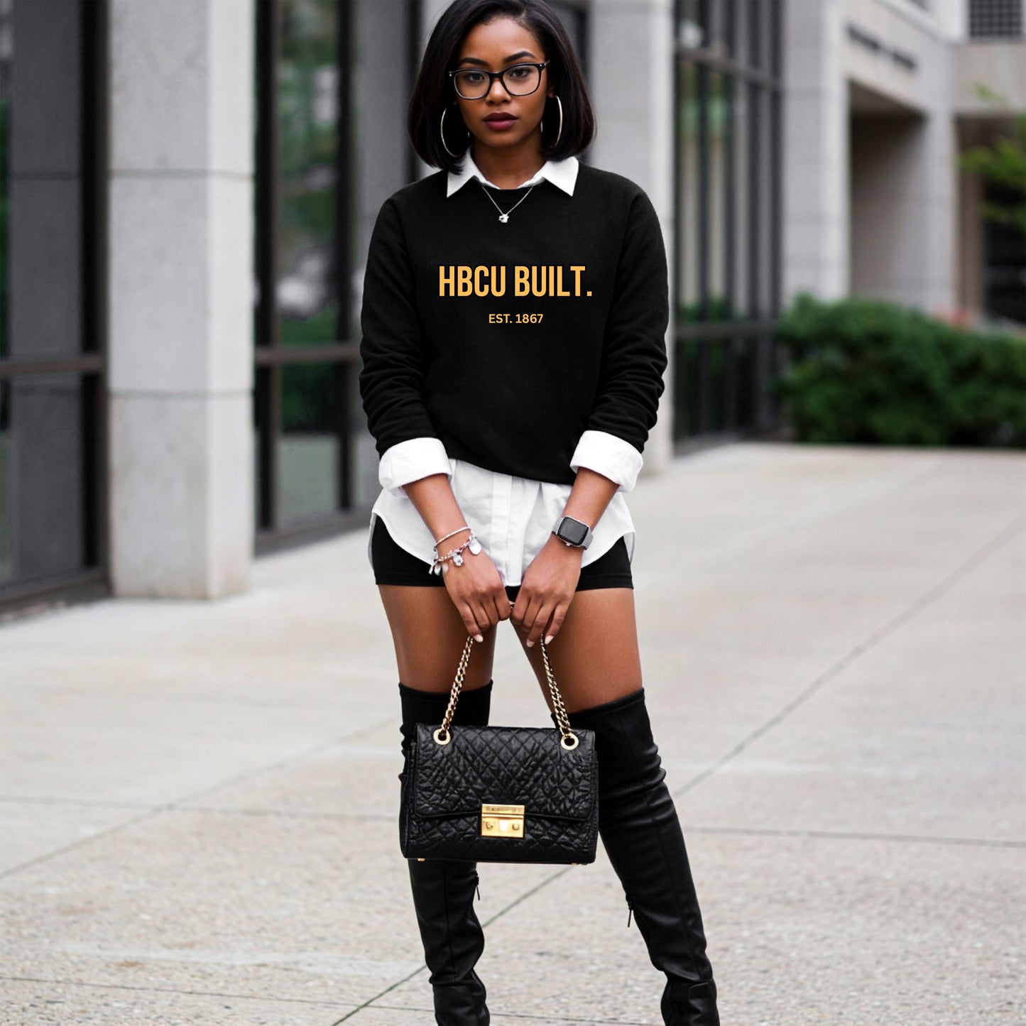 HBCU Built Crewneck