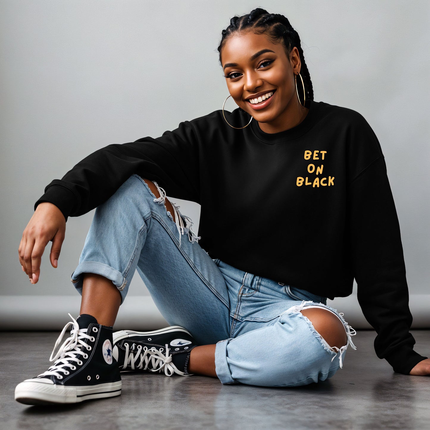 Bet on Black Crewneck