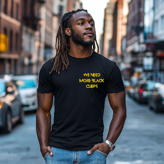 We Need More Black Chefs Embroidered Tee