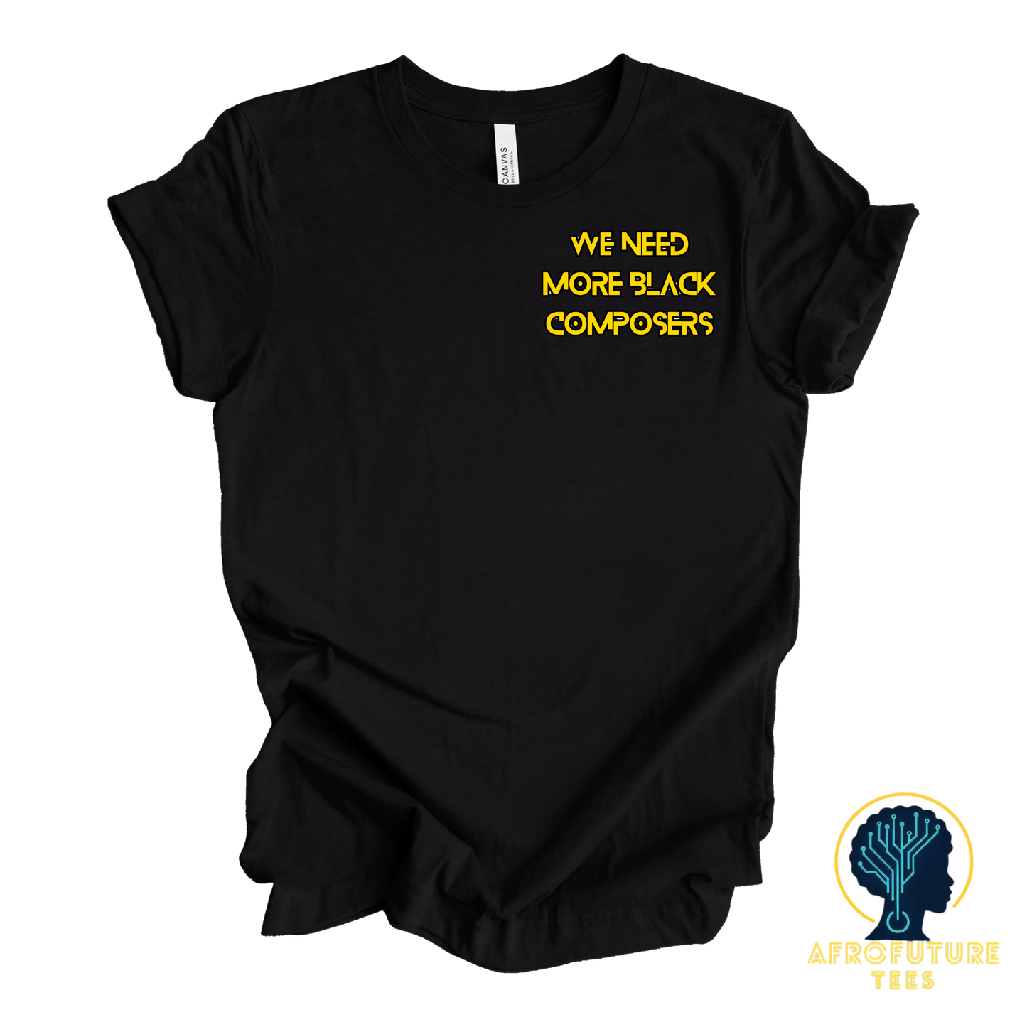 We Need More Black Composers Embroidered Tee