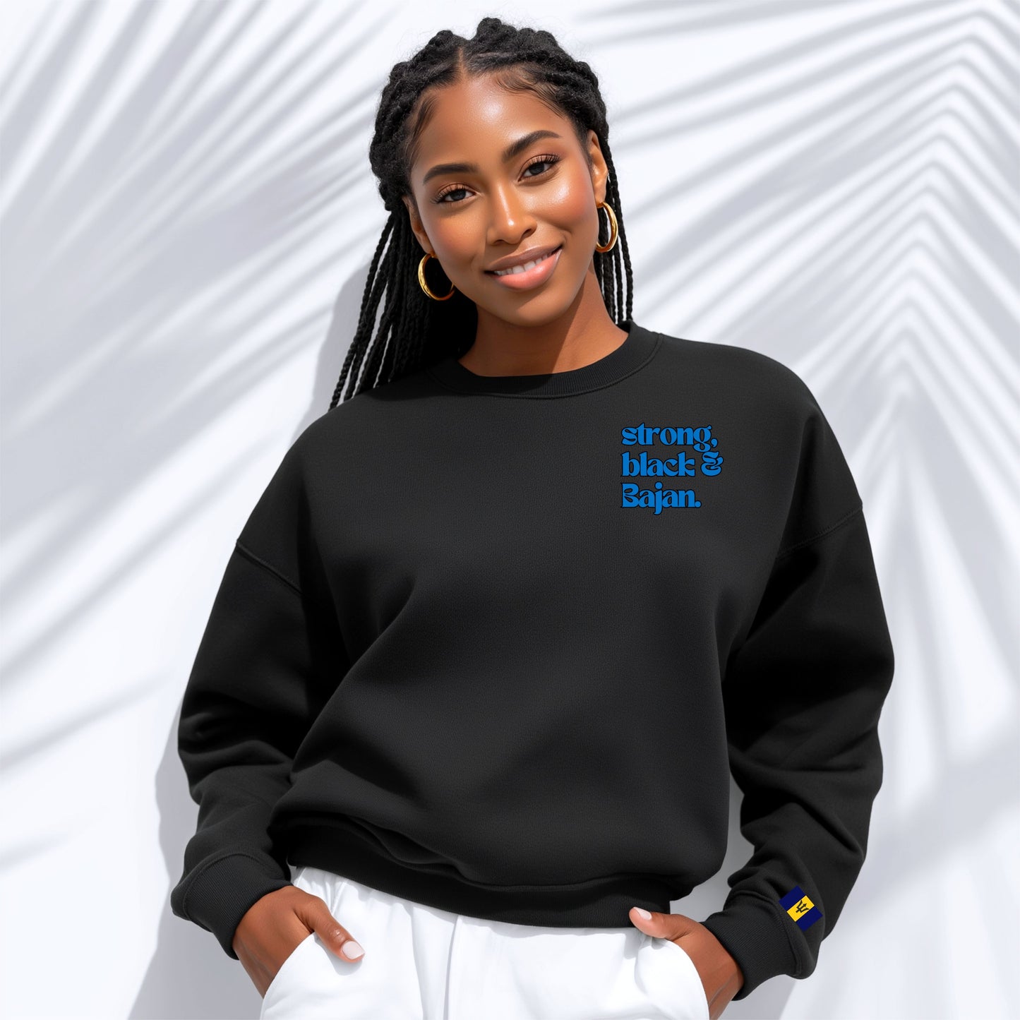 Strong, Black & Bajan Crewneck