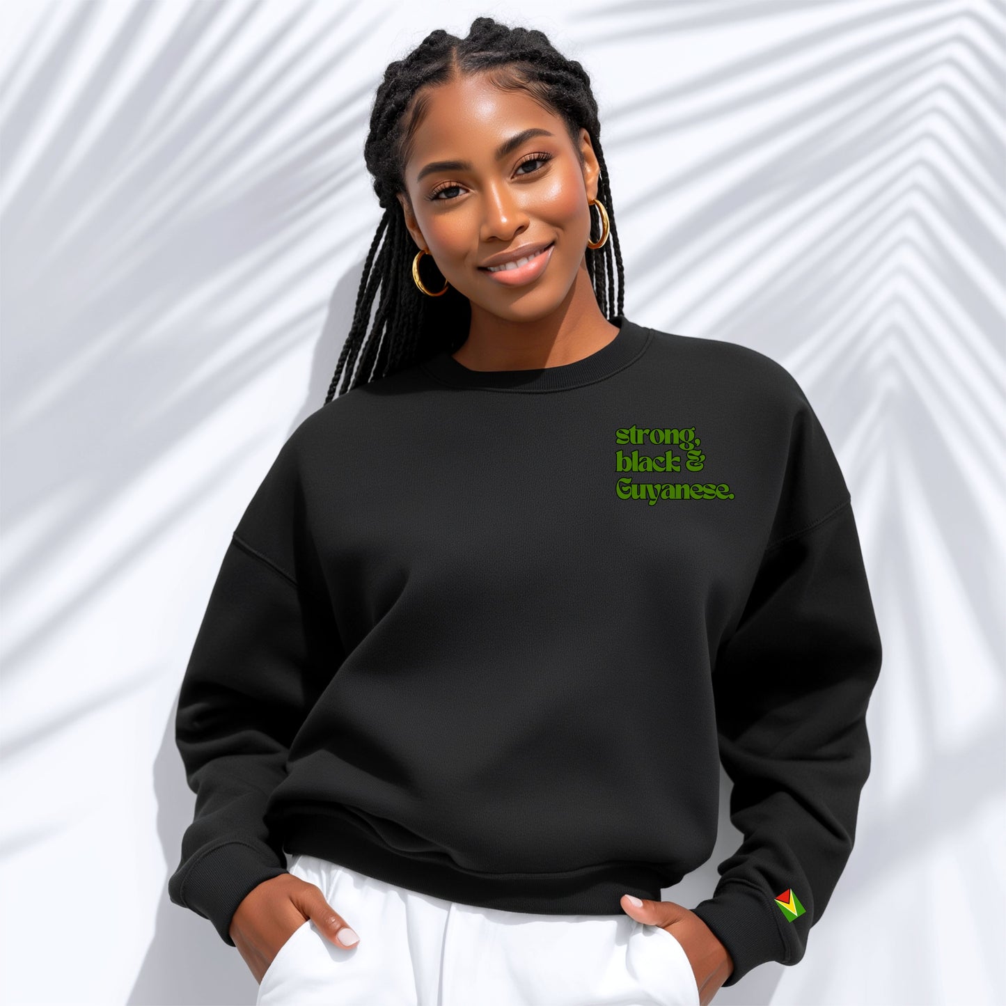 Strong, Black & Guyanese Crewneck