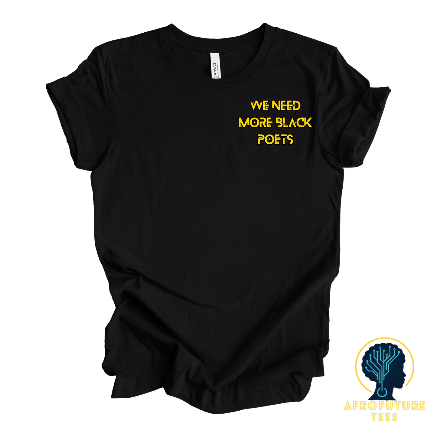 We Need More Black Poets Embroidered Tee