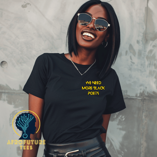 We Need More Black Poets Embroidered Tee